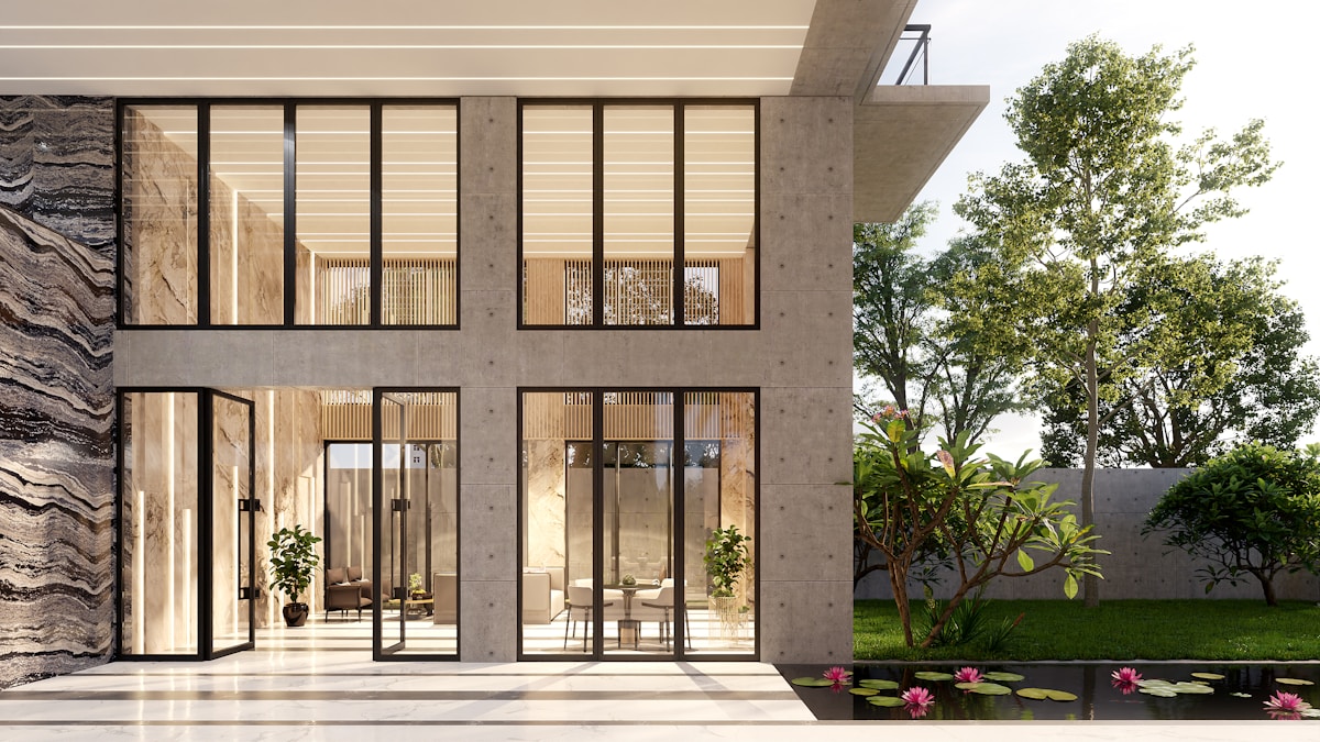 Modern minimalist home
